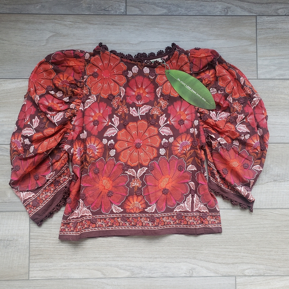 Farm Rio Blouse - Picture 2 of 11